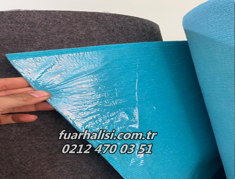 Turkuaz Rip Fuar Halısı | Stand ve Organizasyon Halısı - Image 3